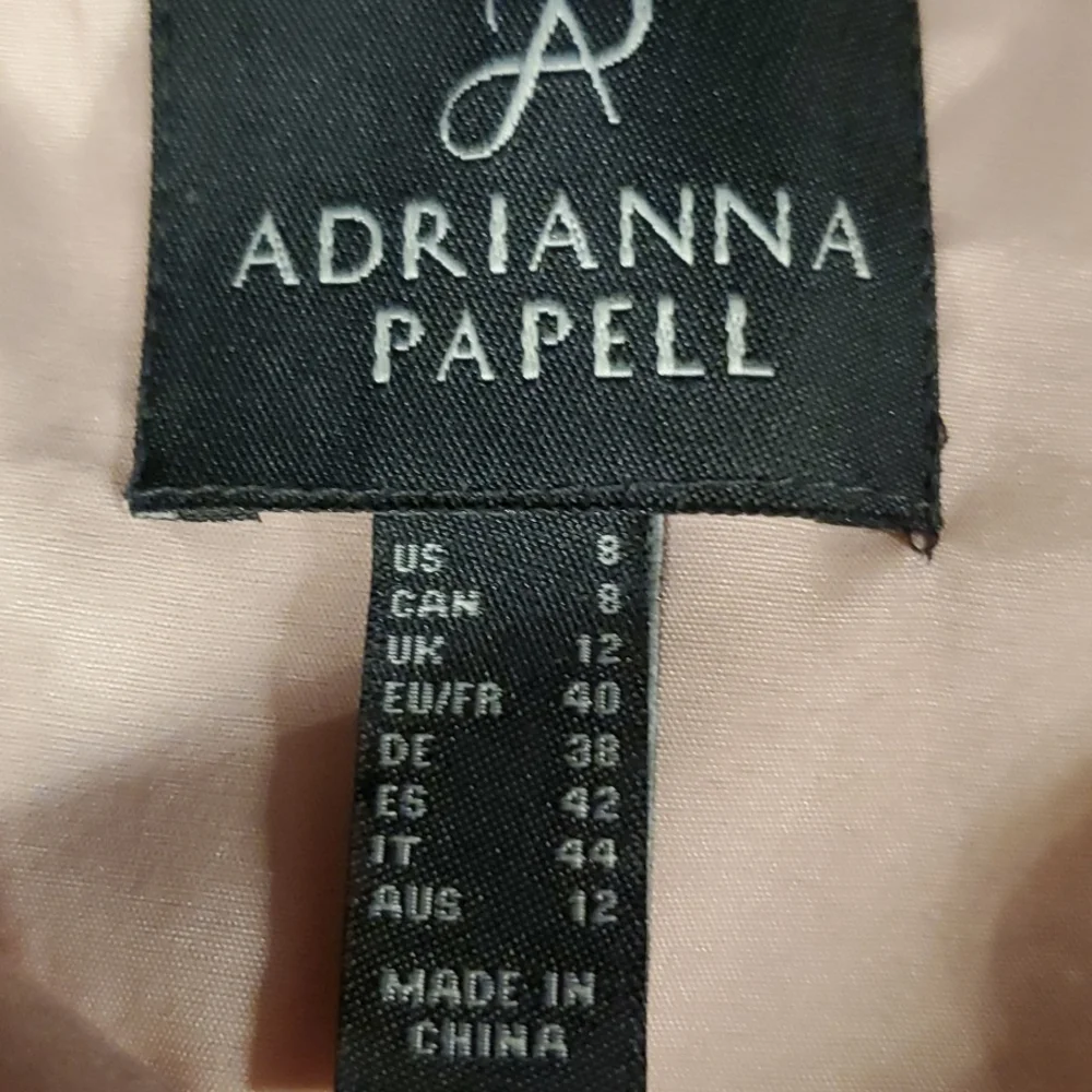 ADRIANNA PAPEL CHANTILLY LACE TIER DRESS SIZE 8 - Picture 8 of 8